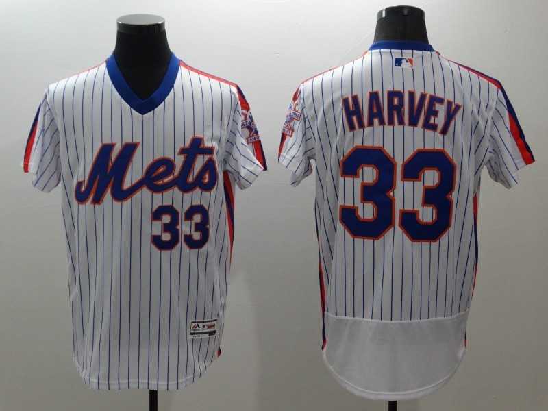 New York Mets #33 Matt Harvey White(Blue Strip) 2016 Flexbase Collection Alternate Stitched Jersey,We sell and wholesale New York Mets #33 Matt Harvey White(Blue Strip) 2016 Flexbase Collection Alternate Stitched Jersey on line form chian!